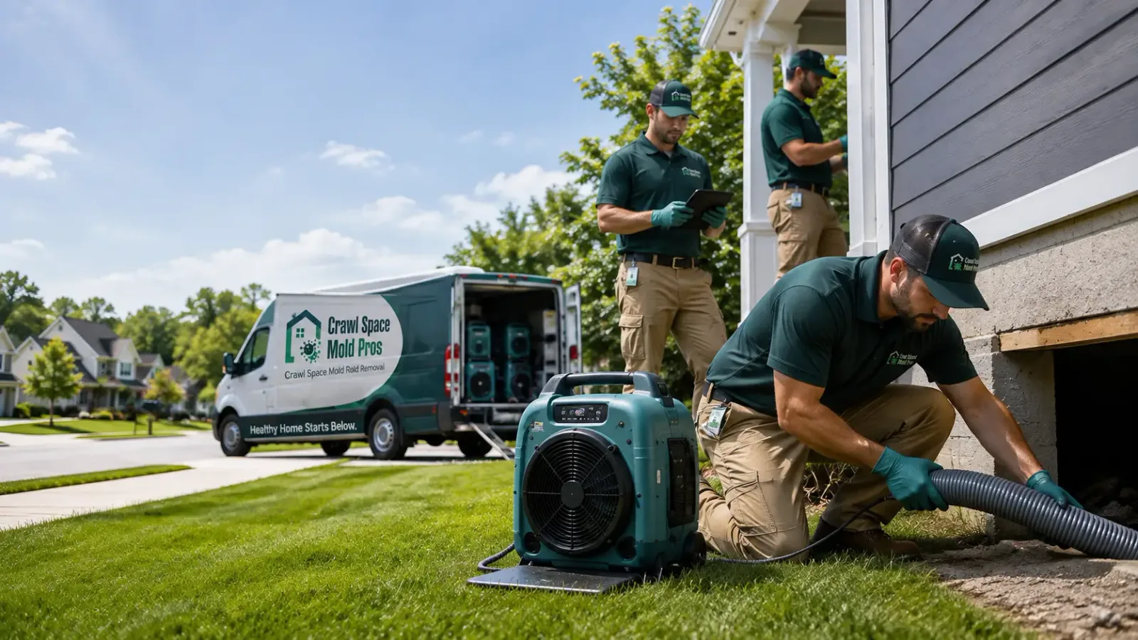 Crawl Space Mold Removal in Weldon, CA